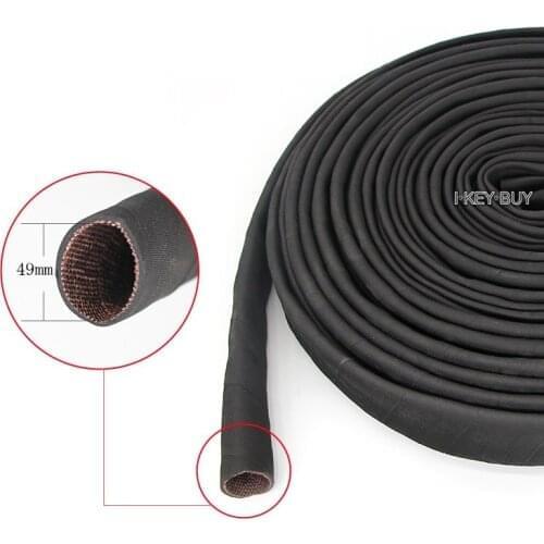 10 Meters Argon Arc Welding Fireproof Plasma Cutting Torch Flame Retardant Clothes Cover Rubber Wear-resistant Denim Sleeve