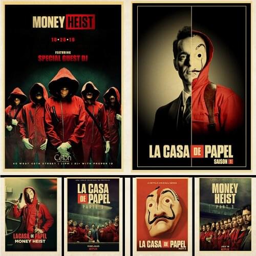 5D Diamond Embroidery Spain TV SHOWS Money Heist Season 3 Retro Diamond Painting Diamond Mosaic Rhinestones Pictures Home Decor