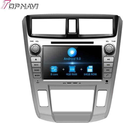 8'' Octa Core Android 9.0 For Honda CITY 1.8L 2008- Stereo Autoradio Multimedia Audio DVD Car Radio GPS Navigation Player 2 Din