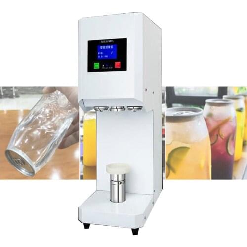 Automatic lifting intelligent can sealing machine food canning seaming machine for beverage sealer efficient and stable 370W