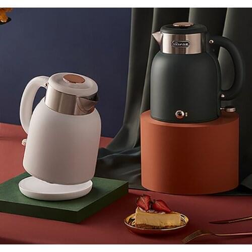 Insulation integrated intelligent constant temperature water heating automatic household electric kettle J03