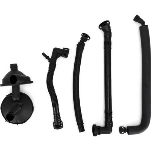 Alfombrillas coche oto aksesuar Crankcase Vent Valve Breathable Hose Kit 11617504535 Fit for E46 325i 330i 325Xi 330Xi