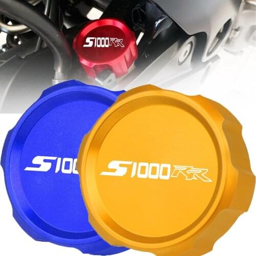 Motorcycle CNC Rear Brake Fluid Reservoir Cover Cap For BMW S1000RR S 1000RR 2009-2019 2010 2011 2012 2013 2014 2015 accessories