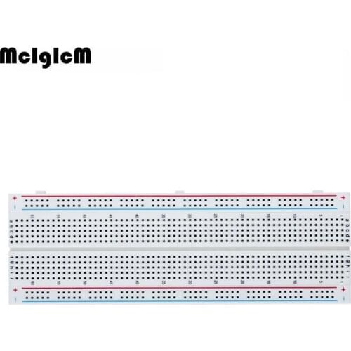 MCIGICM breadboard 830 point Solderless PCB MB-102 MB102 for diy kit