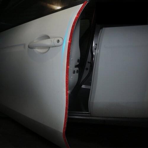 Fashion Rhinestone Car Door Sticker Car Multi-function Adhesive Protective Film Tape Car Protection Scratch-resistant Women