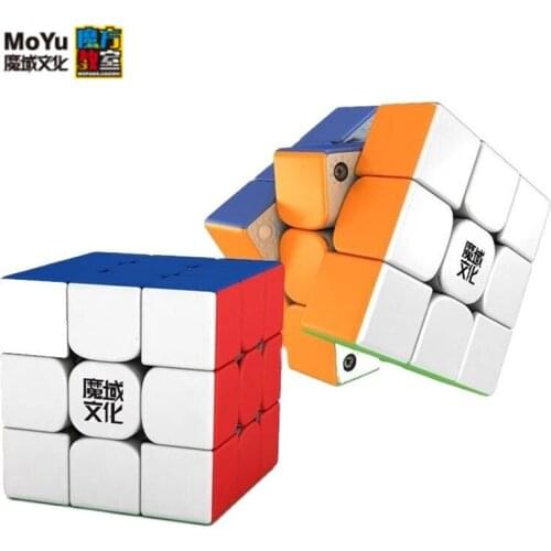 New Moyu Weilong WRM 2021 Magnetic 3x3x3 Cube 3x3 Speed Magic Puzzle WCA Professional Game Cubo Magico Educational Toys Kid Gift