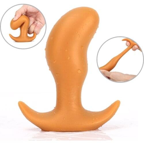 Huge Anal Dildo Liquid Silicone Dildo Large Butt Plug For Couples Erotic Buttplug Sex Toy Prostate Massager Dildo Anal For Men