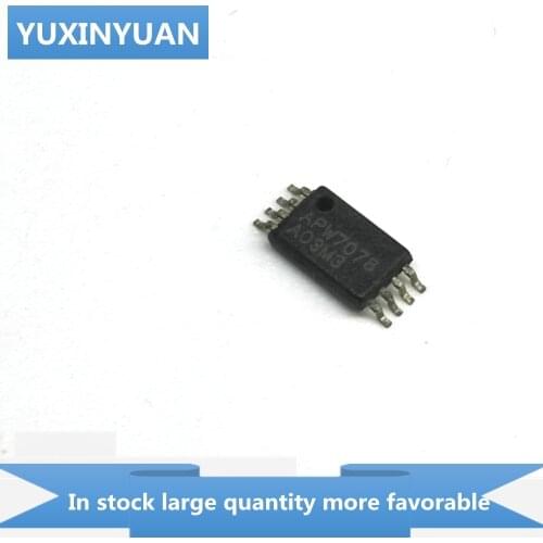 YUXINYUAN 5PCS/LOT APW7078 W7078 APW 7078 PW7078 MSOP8 in stock in stock