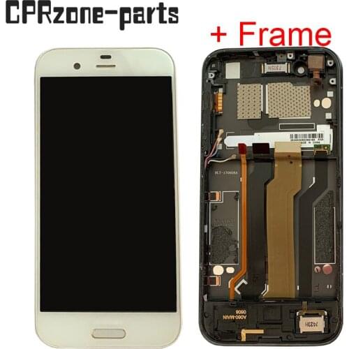 5.3" Black / White + Frame For Sharp AQUOS R SHV39 605sh SH-03J LCD Display With Touch Screen Digitizer Sensor Panel Assembly