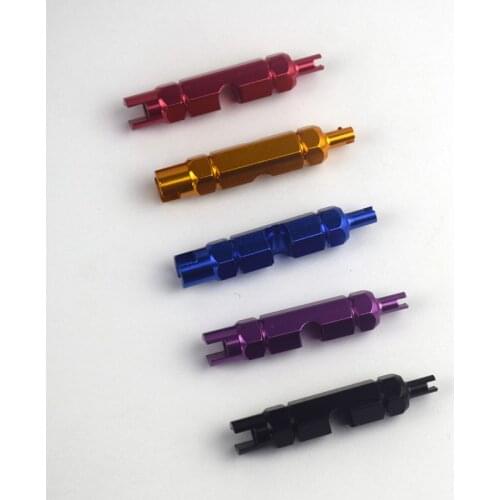 1pc 2pc 4pc Bicycle Valve Core Remover Wrench MTB Mountain Road Bike Presta/Schrader Valve Disassembly Tool Bicycle Accessories