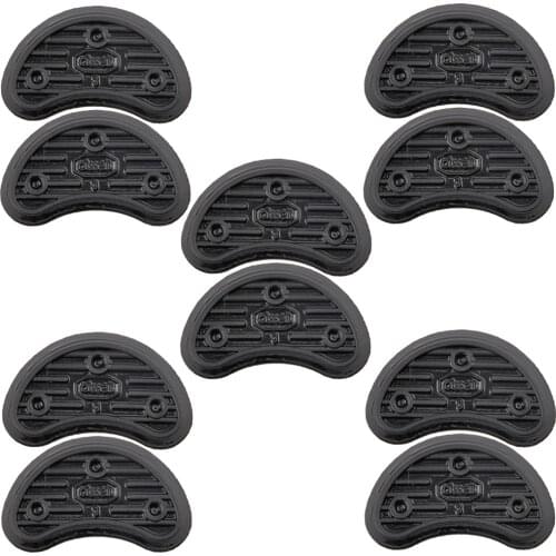 10 Pieces Adhesive Self-Adhesive Anti-Slip Stick Pad for Shoes Upgraded Skid Proof Sole Stick Protector Non-slip Rubber Sole