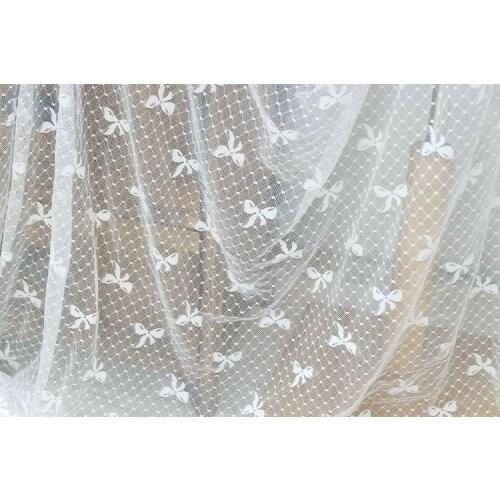3 yards length 150cm width elastic net mesh lace fabric tulle Lace Fabric for wedding dress decoration high quality
