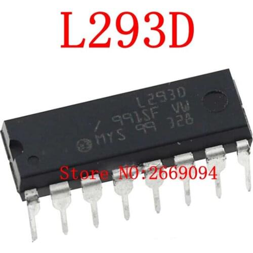 Free shipping 500pcs/lot L293D L293 DIP-16 Best quality