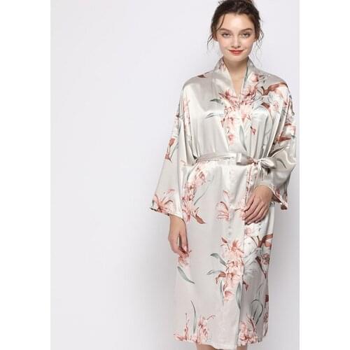 Женские домашние халаты CINPOETRY China At AliExpress