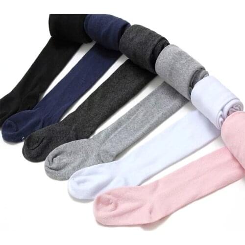 Baby Tights Baby Solid Stockings Children Spring/Autumn Tights Cotton Baby Girl Pantyhose Infant Clothing Knitted Ballet Dance