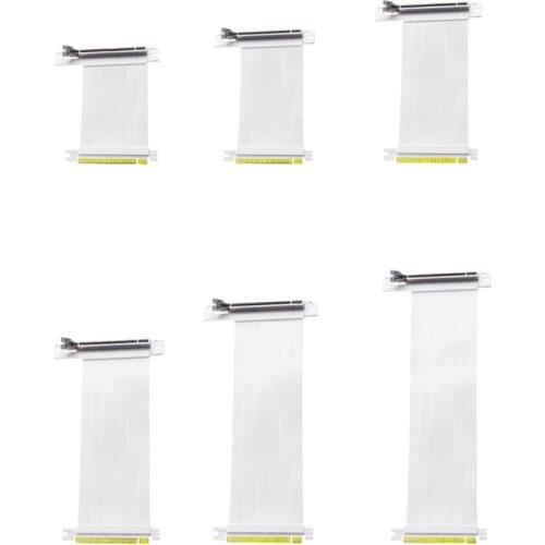 PCI Express 16x 3.0 Flexible Cable Connector Riser Card PCI-E X16 Gen3 Extension Port GPU Adapter For Graphics Vertical