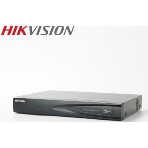 HIKVISION Embedded Plug & Play 4K NVR DS-7604NI-K1/4P International Version With 4 PoE Ports Support ONVIF Hik-Connect Wholesale