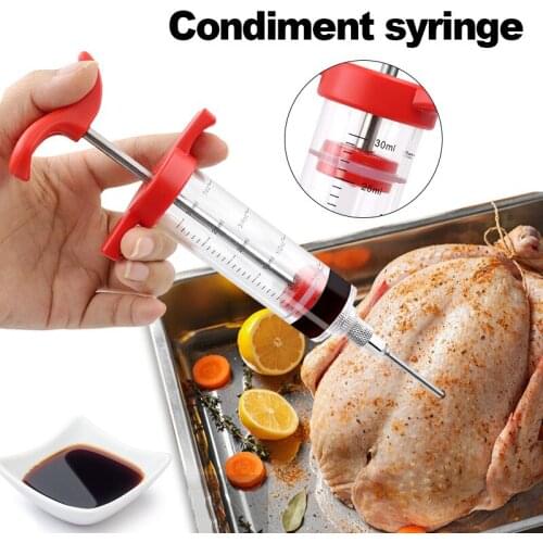Flavor needle Turkey pork bbq steak meat sauces syringes marinades kitchen accessories Spices cooking tools kitchen gadgets beef