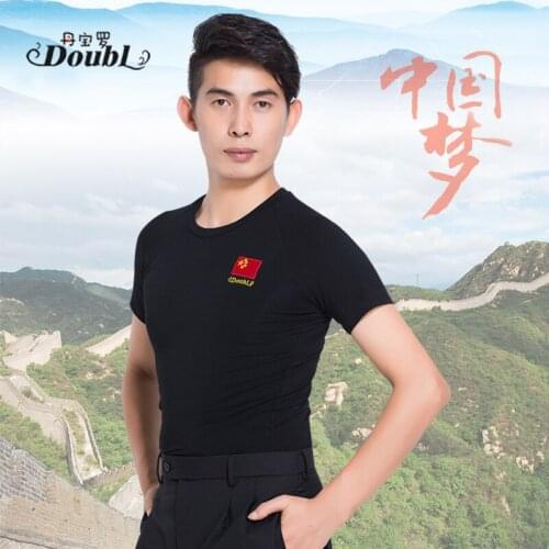 Latin dance costumse long sleeves latin dance tops for men latin dancing jackets S-3XL