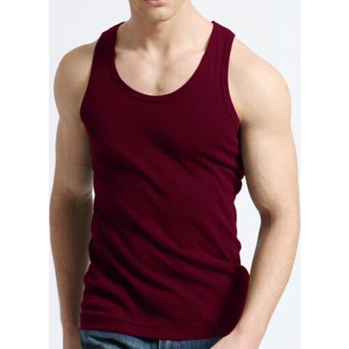 2021 Mens Tank Tops Fashion Summer Style Sleeveless Undershirts Male Bodybuilding Underwear Casual Cotton Man Vest M~XXL
