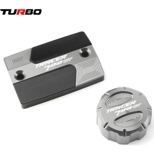 NEW Front & Rear brake Fluid Cylinder Master Reservoir Cover Cap For Yamaha MT07 Tracer 700 2016-2018 TRACER 700GT 700 GT 2019
