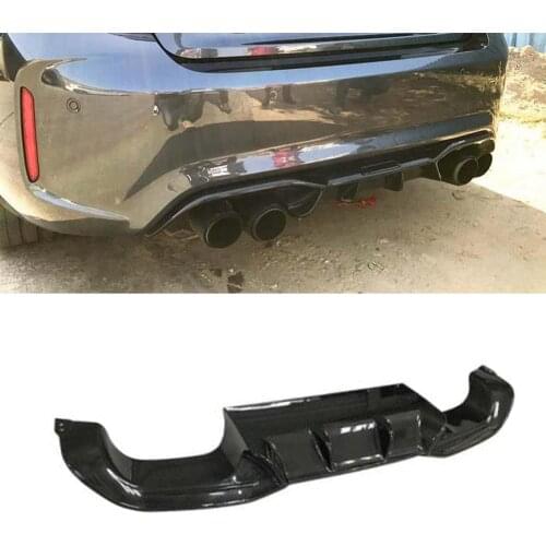 Carbon Fiber Rear Bumper Lip Diffuser Spoiler Guard for BMW F87 M2 Base Coupe 2 Door 2016 2017 Car Styling