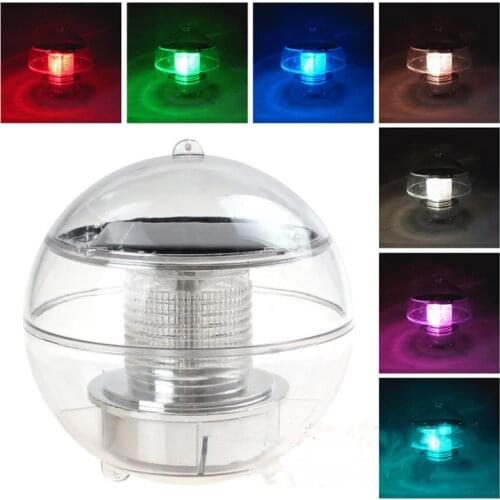 Outdoor Solar LED Floating Lights Garden Pond Pool Color Change Fountain Light Colorful Ball Lighting Decor Solar Powered Lamps