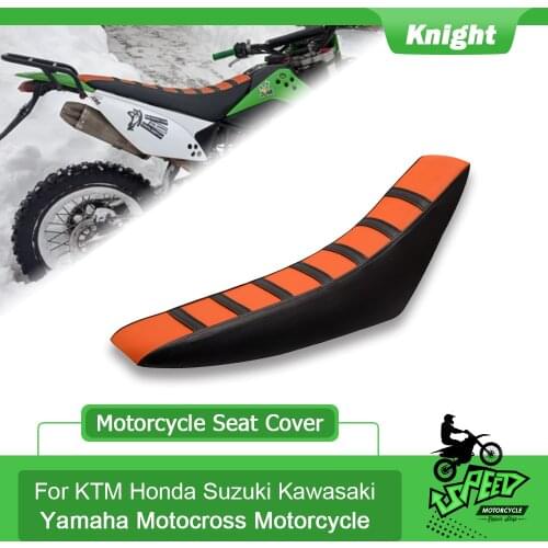 Universal Ribbed Gripper Soft Seat Cover For EXC SX SXF XC XC-W XC-F YZF EXC-F 125 250 350 450 501 701 Dirt Bike Off Road
