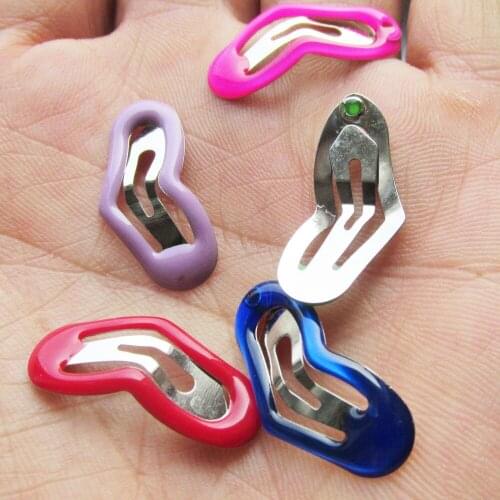 100pcs/lot Heart Pet Dog Hairpins About 2.3cm Small Puppy Cat Hair Clips Pet Hair Accessories Dog Hair Grooming