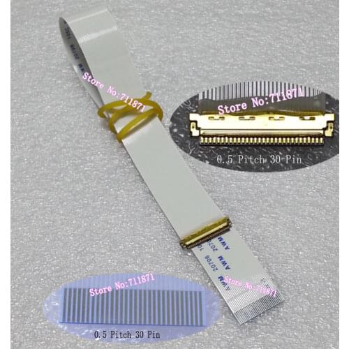 0.5 Pitch 30P Type B I-PEX 20455 eDP Screen Cable 0.5mm 30P IPEX 20454 Flexible Flat Cable eDP Screen Line 30P eDP to FFC line