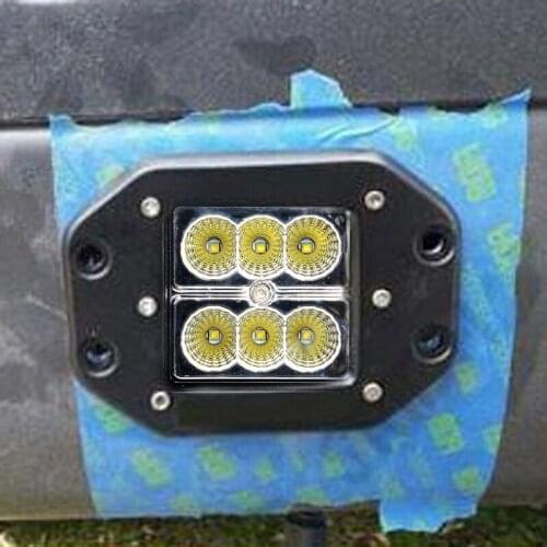 1pc Embedded Led daylight Reverse light backup fog lamp Pickup truck Rear Third brake light Taillights for Ford F150 SVT Raptor