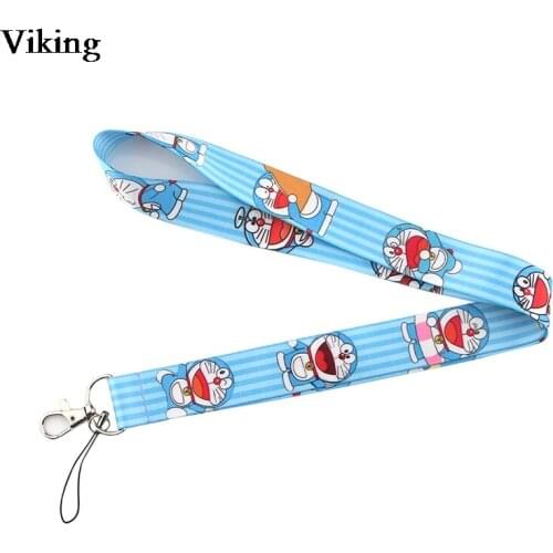 20pcs/set Anime Lanyard Cute Lanyards For Keys Cartoon Phone Neck Strap Keychains USB badge Holder Hang Rope Lanyard G0292