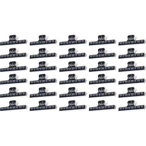 30PCS Piano Score Clip Music Score Clip Book Clip Music Score Clip Colorful Note Book Page Piano Score Music Sheet Clamp
