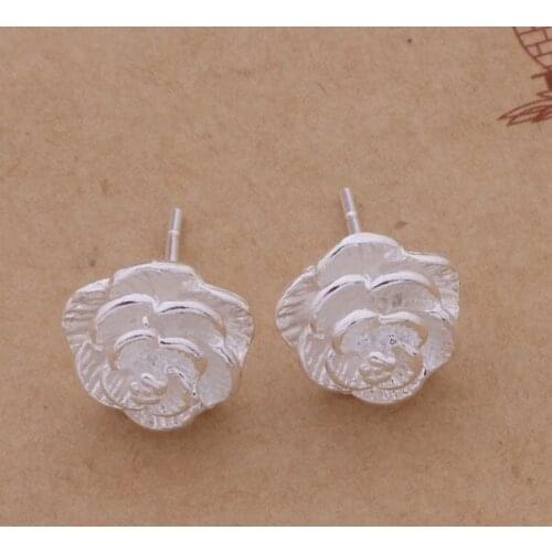 AE283 Trendy wholesale earrings , fashion jewelry , The bright flowers /bloakcva bmbakdia