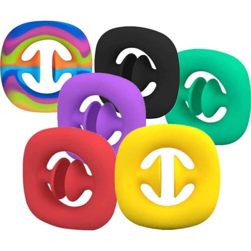 Fidgets Antistress Toys Hand Grip Ring Relief Stress Sensory Toy Autism Special Needs Anxiety Reliever Grip Ball Figet Toys