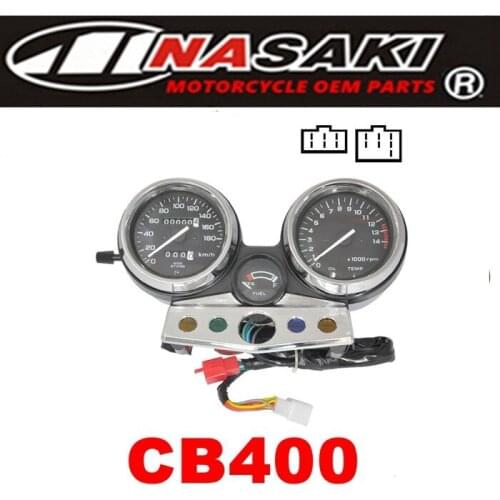CB400 motorcycle instrument assembly is suitable for Honda cb 400 motorcycle odometer tachometer 95 96 97 98 400cc spare parts