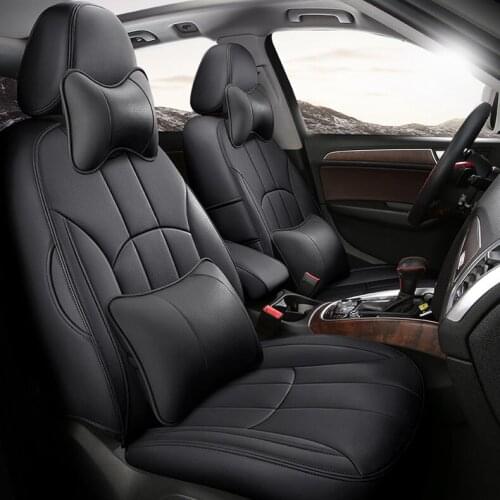 Custom cowhide car seat cover for lexus RX270 RX300 RX350 RX450h RX330 RX450h RX200t RX400h Custom Fit Car Protectors sticker