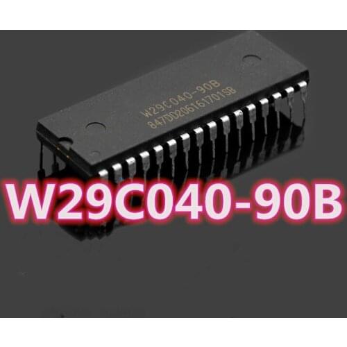 Good quality W29C040-90B W29C040-9OB W29C040 DIP-32 Memory chip ic Free shipping