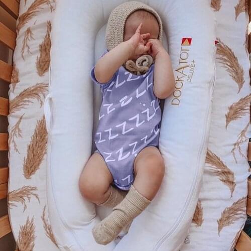 Newborn Baby Romper Infant Cotton Short Sleeve Baby Body Blue-purple Clothes Boy Girl BodySuit Born Crawling Baby 0-24M