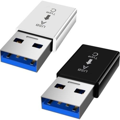 Mini Type C USB 3.0 Adapter Fast Portable Charging Data Type-C Data Charging Adapter Cables Converter for Smart Phones Laptops