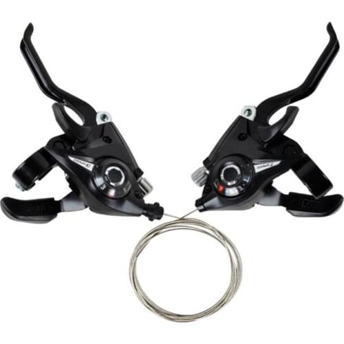 Mountain Bike Shifter Set EF51-7 /EF51-8 Bicycle Shifters Set Aluminum Alloy 3x7/3x8 Speed Shifter Bike Accessories