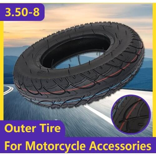 3.50-8 Outer Tire for Honda Z50 Z50 Z50R Z50J Mini Trail Monkey Bike Kawasaki KV75 MT1 Monkey Bike Tire Accessories