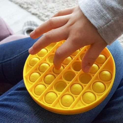 Push Bubble Game Sensory Toy Fidget Needs Squish Funny Anti-stress Fidget Stress Reliver Toys Adult Child Board Game