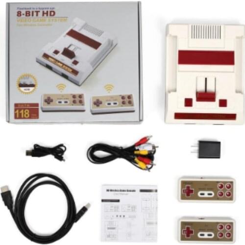 RS-3 118 HD+AV Games 8 Bit Retro Game Vidoe console wireless controller video game console everdrive tv game