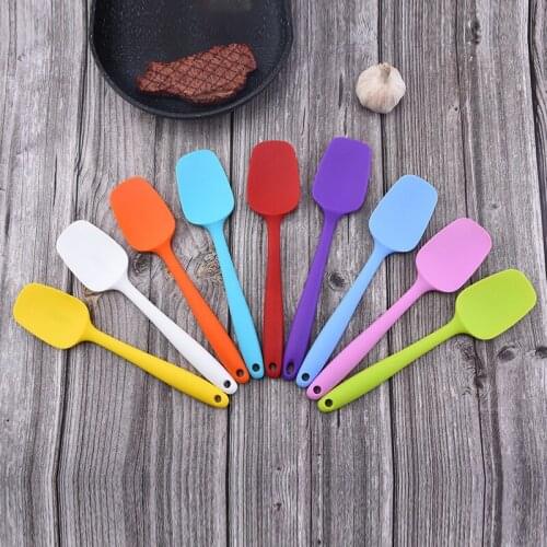 Silicone shovel large integrated cream scraper cake scraper full package scraper kitchen baking tools