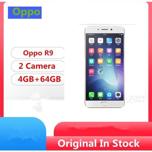 Original Oppo R9 4G LTE Mobile Phone MTK6755 Octa Core Android 5.1 5.5" IPS 1920x1080 4GB RAM 64GB ROM 16.0MP Fingerprint