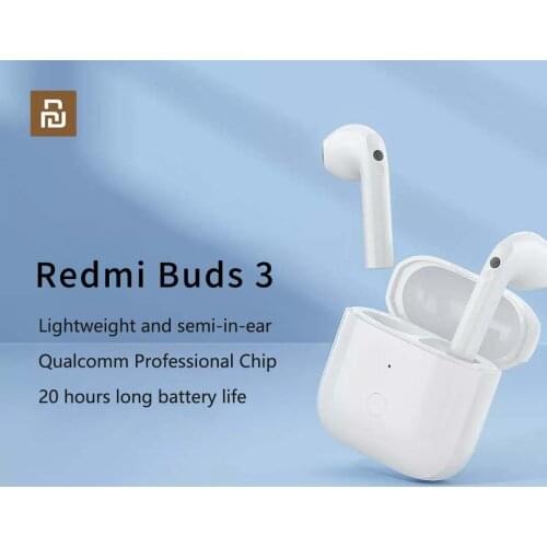 Xioami Redmi Buds 3 semi-in-ear Headset bluetooth sem fio verdadeiro