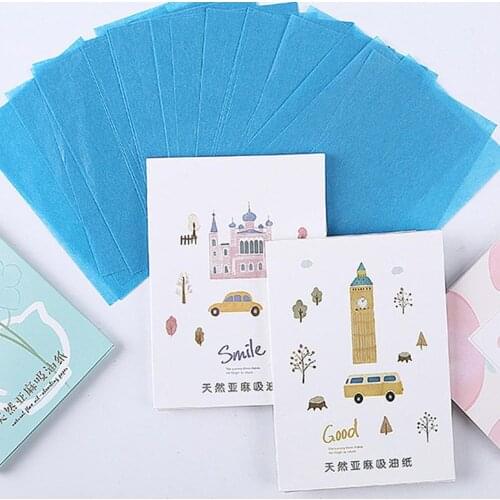 315NEW Brand 100sheets/pack Tissue Papers Makeup Cleansing Oil Absorbing Face Paper Absorb Blotting Cleanser Face Tool