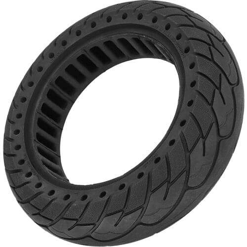 10*2.5 Honeycomb Solid Tire 60/70-6.5 Rubber Tyre for Ninebot Max G30 Spare Parts Accessory Honeycomb Hole Explosion-proof Tire