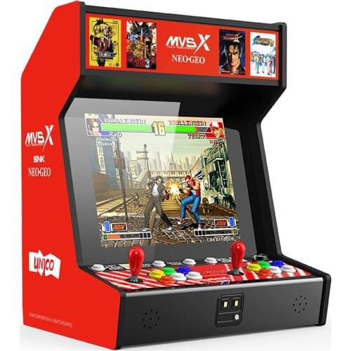 SNK MVSX Arcade Machine 50 SNK Classic Games 57' Tall with Stand